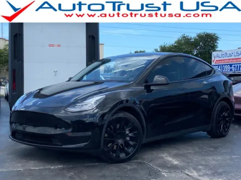 Black 2021 Tesla Model Y Long Range for sale in Miramar, FL
