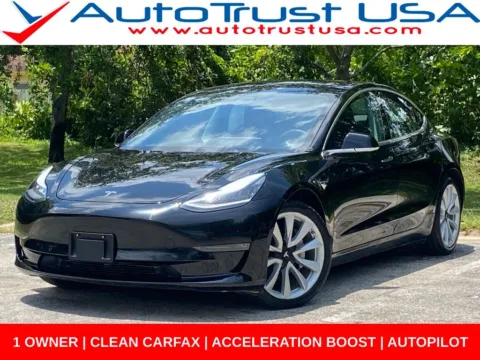 Black 2020 Tesla Model 3 Long Range for sale in Miramar, FL