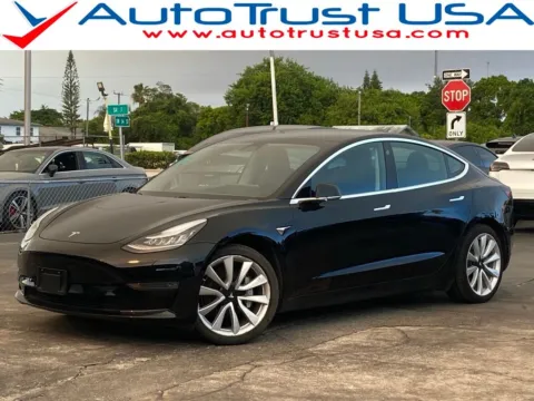 Black 2020 Tesla Model 3 Long Range for sale in Miramar, FL