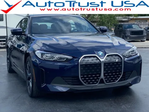 Blue 2023 BMW i4 eDrive40 for sale in Miramar, FL
