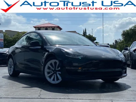Black 2023 Tesla Model 3 for sale in Miramar, FL