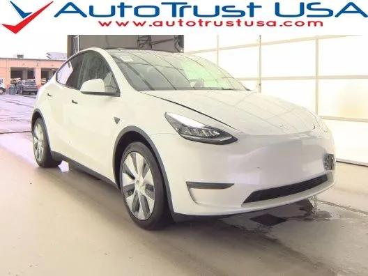 White 2023 Tesla Model Y Long Range for sale in Miramar, FL