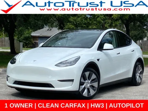 White 2023 Tesla Model Y Long Range for sale in Miramar, FL