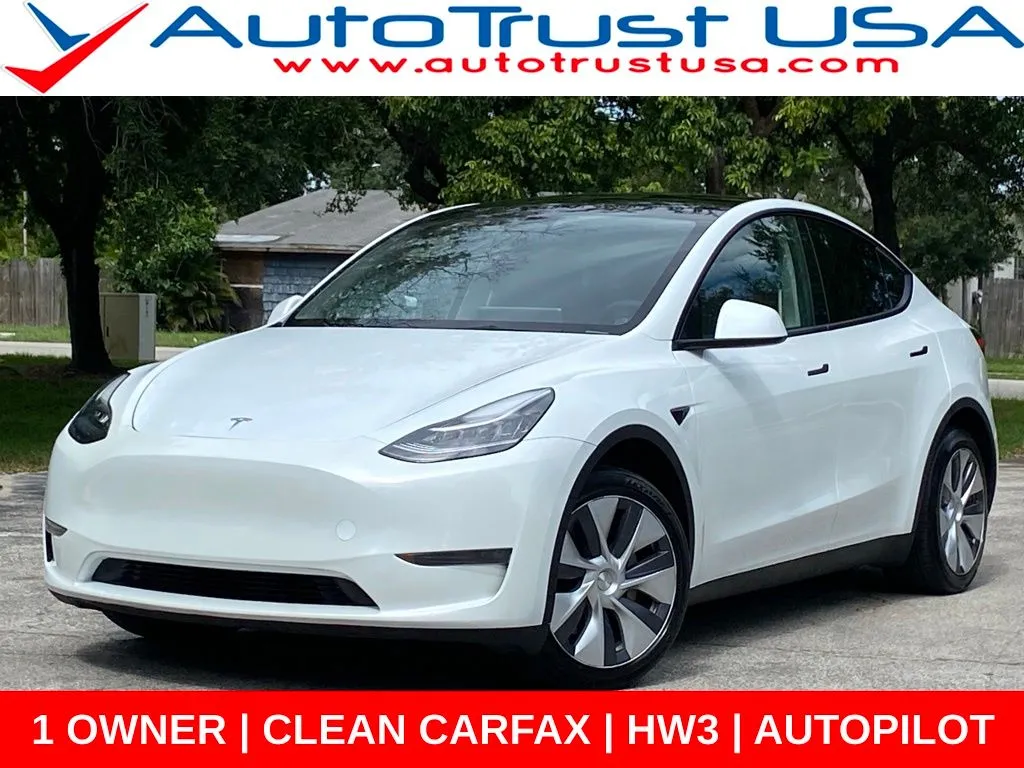 White 2023 Tesla Model Y Long Range for sale in Miramar, FL