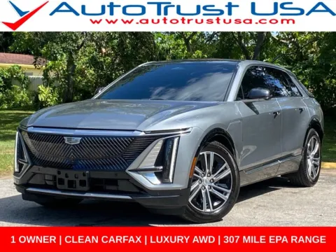 Silver 2024 Cadillac LYRIQ Luxury for sale in Miramar, FL