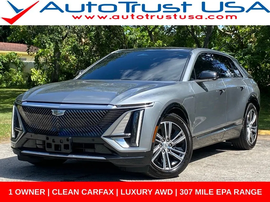 Silver 2024 Cadillac LYRIQ Luxury for sale in Miramar, FL