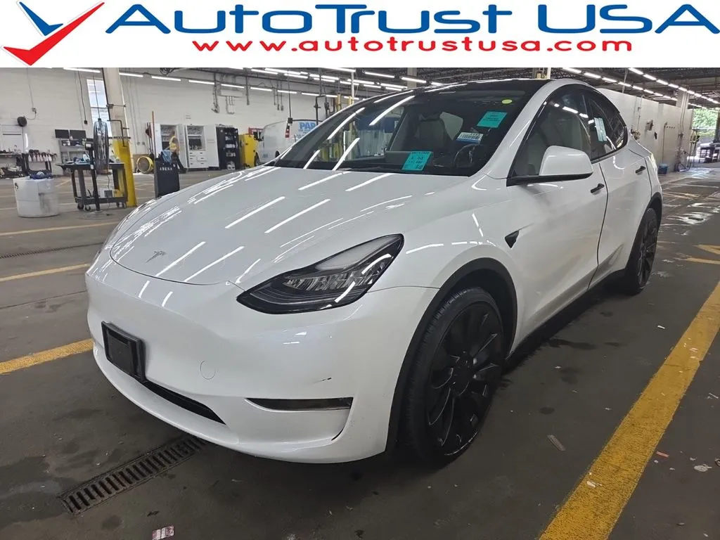 White 2023 Tesla Model Y Long Range for sale in Miramar, FL