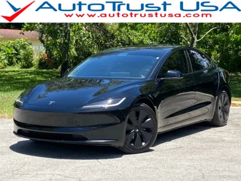Black 2024 Tesla Model 3 for sale in Miramar, FL