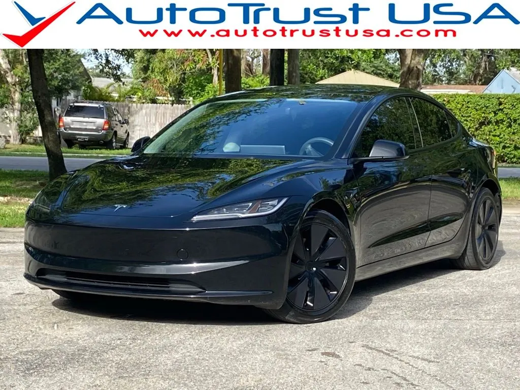 Black 2024 Tesla Model 3 for sale in Miramar, FL