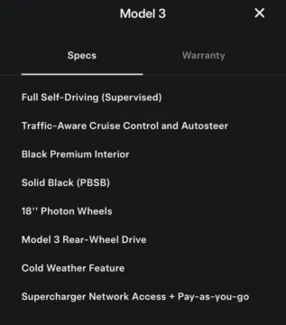 Another view of 2024 Tesla Model 3 for sale in Miramar, FL at Auto Trust USA