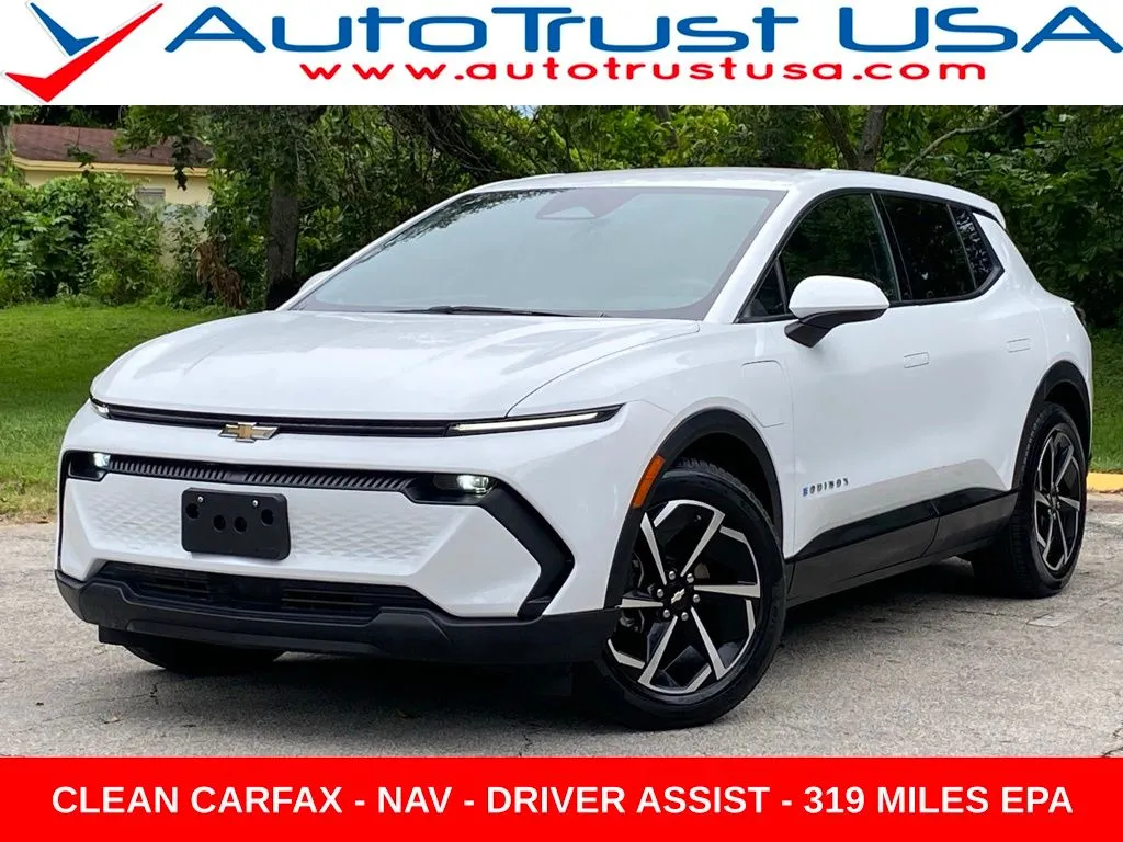White 2025 Chevrolet Equinox EV LT for sale in Miramar, FL