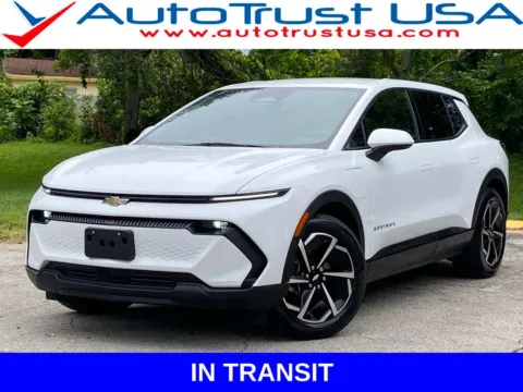 White 2025 Chevrolet Equinox EV LT for sale in Miramar, FL