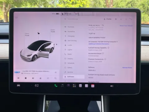 Another view of 2020 Tesla Model 3 Long Range for sale in Miramar, FL at Auto Trust USA