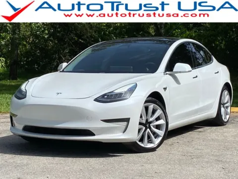 White 2020 Tesla Model 3 Long Range for sale in Miramar, FL