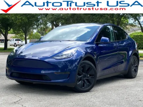Blue 2024 Tesla Model Y Long Range for sale in Miramar, FL