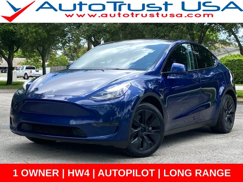 Blue 2024 Tesla Model Y Long Range for sale in Miramar, FL