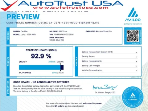 Unknown 2023 Cadillac LYRIQ Luxury for sale in Miramar, FL