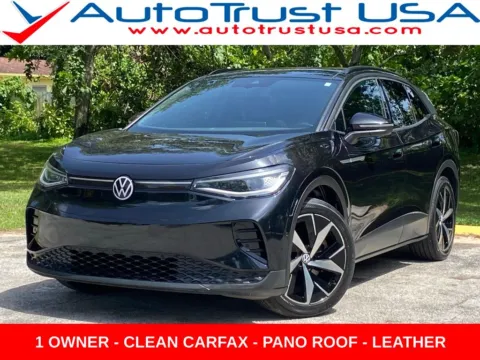 Black 2023 Volkswagen ID.4 Pro S for sale in Miramar, FL