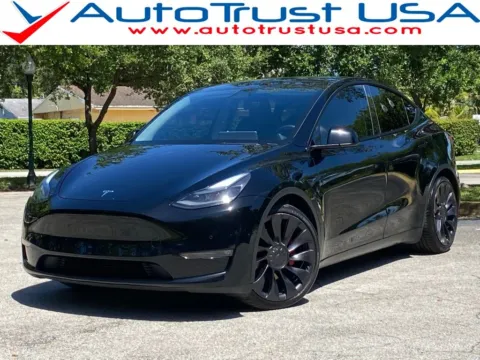 Black 2022 Tesla Model Y Performance for sale in Miramar, FL