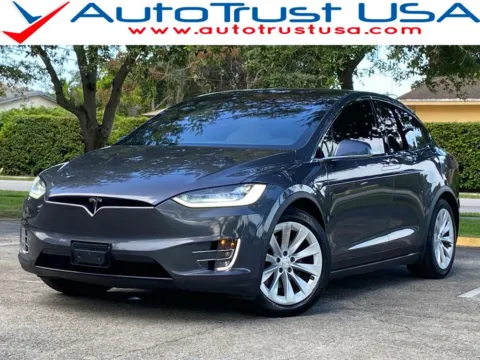 Silver 2021 Tesla Model X Long Range for sale in Miramar, FL