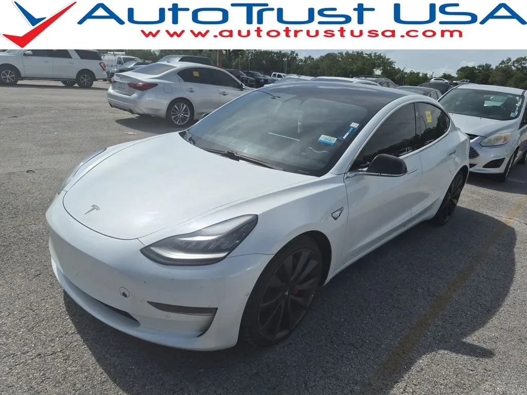 White 2020 Tesla Model 3 Performance for sale in Miramar, FL