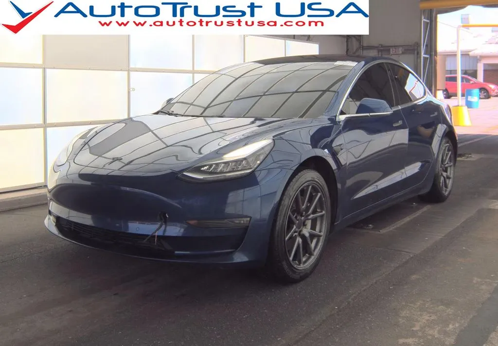 Blue 2018 Tesla Model 3 Long Range for sale in Miramar, FL