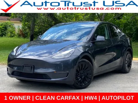 Gray 2024 Tesla Model Y Long Range for sale in Miramar, FL