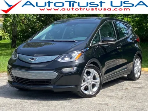 Black 2019 Chevrolet Bolt EV LT for sale in Miramar, FL
