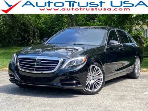 Black 2016 Mercedes-Benz S-Class S 550 for sale in Miramar, FL