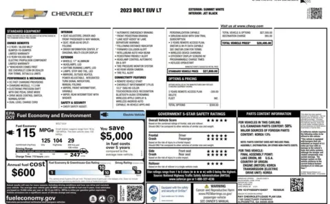 More photos of 2023 Chevrolet Bolt EUV LT at Auto Trust USA, FL