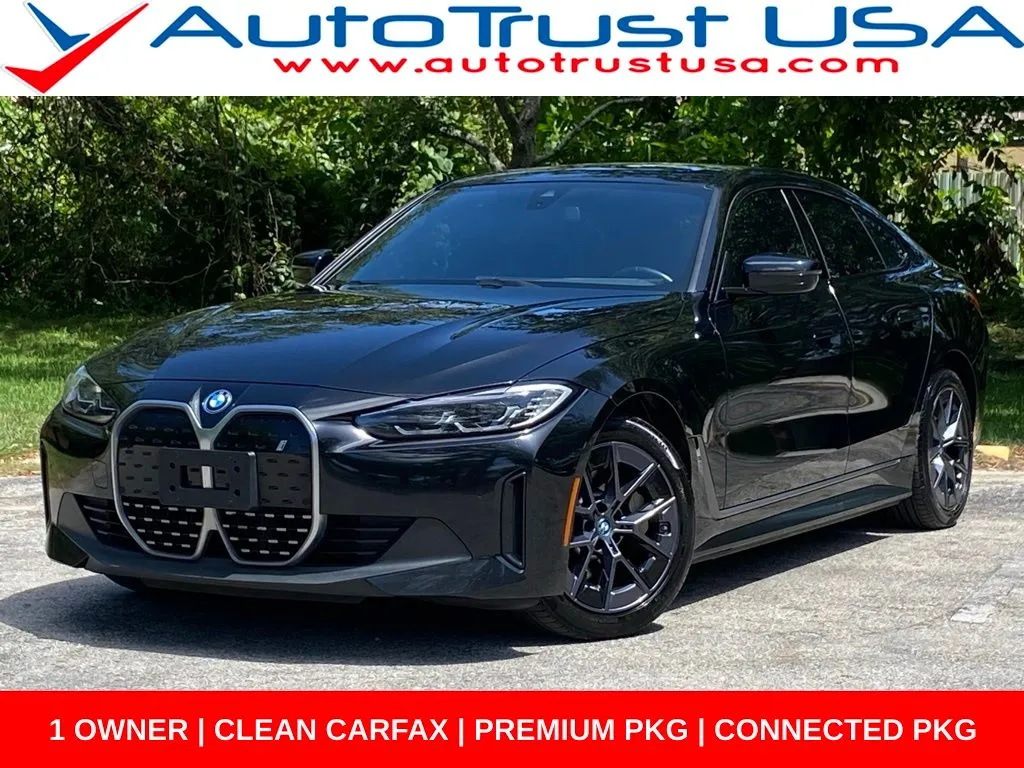 Black 2023 BMW i4 eDrive40 for sale in Miramar, FL