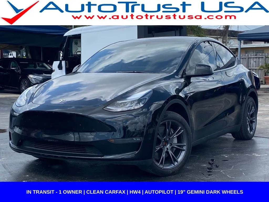 Black 2025 Tesla Model Y Long Range for sale in Miramar, FL