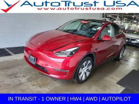 Red 2024 Tesla Model Y Long Range for sale in Miramar, FL