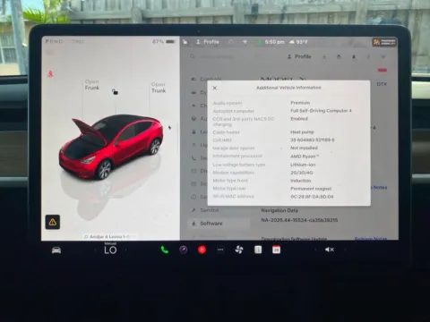 Another view of 2024 Tesla Model Y Long Range for sale in Miramar, FL at Auto Trust USA
