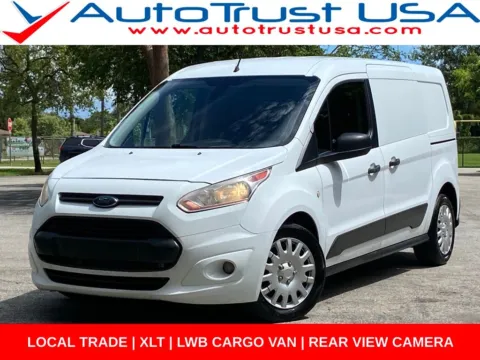White 2018 Ford Transit Connect XLT for sale in Miramar, FL