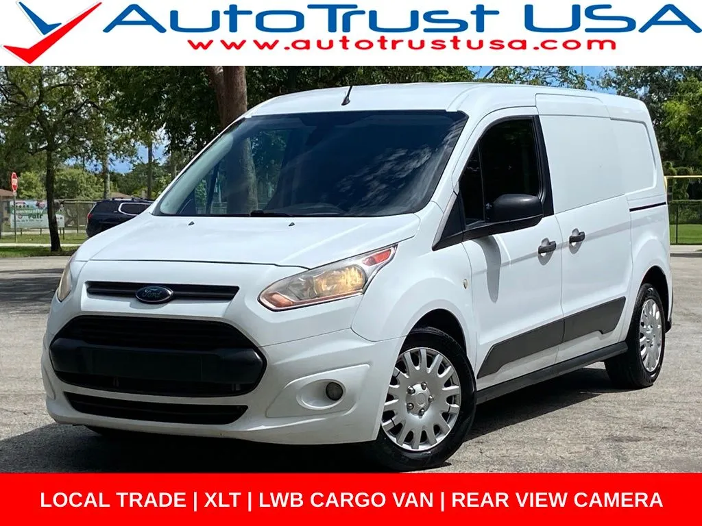 White 2018 Ford Transit Connect XLT for sale in Miramar, FL