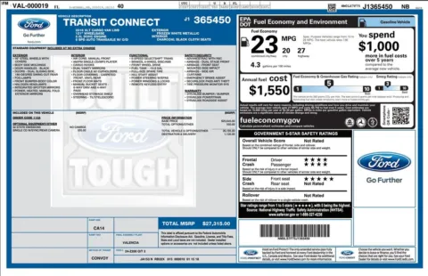 Photos of 2018 Ford Transit Connect XLT for sale in Miramar, FL at Auto Trust USA