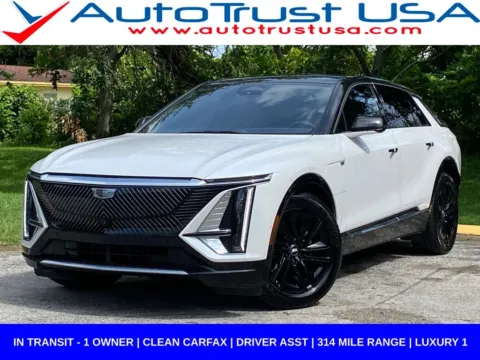 White 2024 Cadillac LYRIQ Luxury for sale in Miramar, FL