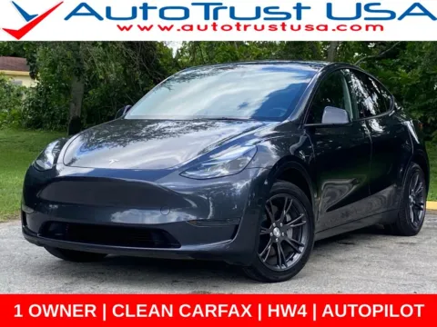 Gray 2025 Tesla Model Y Long Range for sale in Miramar, FL