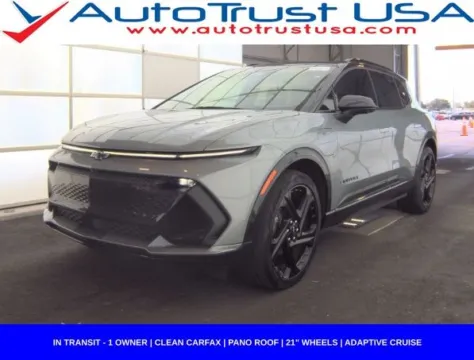 Gray 2025 Chevrolet Equinox EV RS for sale in Miramar, FL