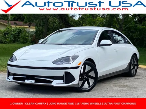 White 2023 Hyundai IONIQ 6 SE for sale in Miramar, FL