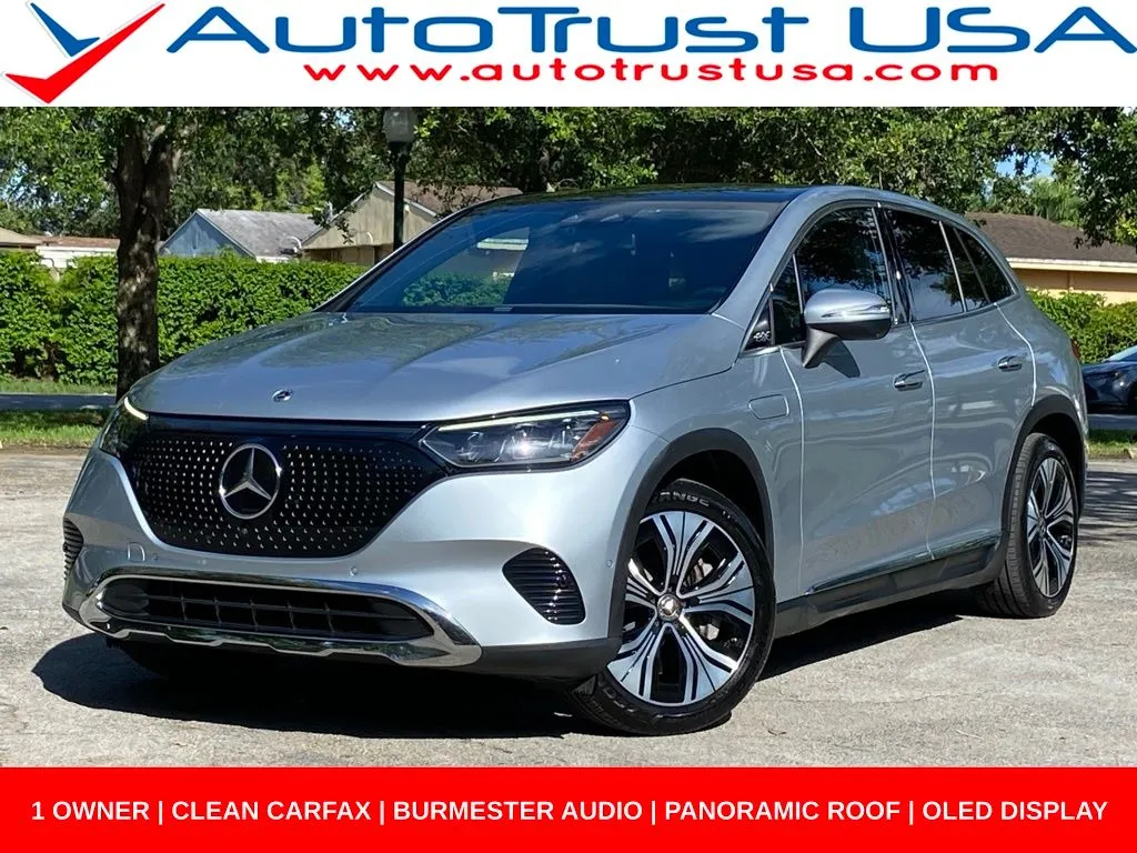 Silver 2023 Mercedes-Benz EQE 350+ SUV for sale in Miramar, FL