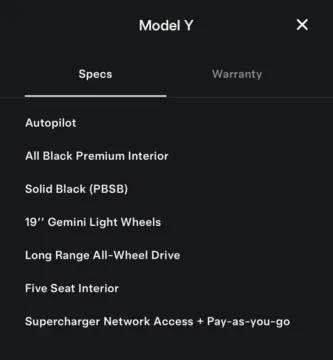 Another view of 2023 Tesla Model Y Long Range for sale in Miramar, FL at Auto Trust USA