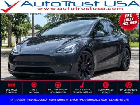 Blue 2025 Tesla Model Y Performance for sale in Miramar, FL