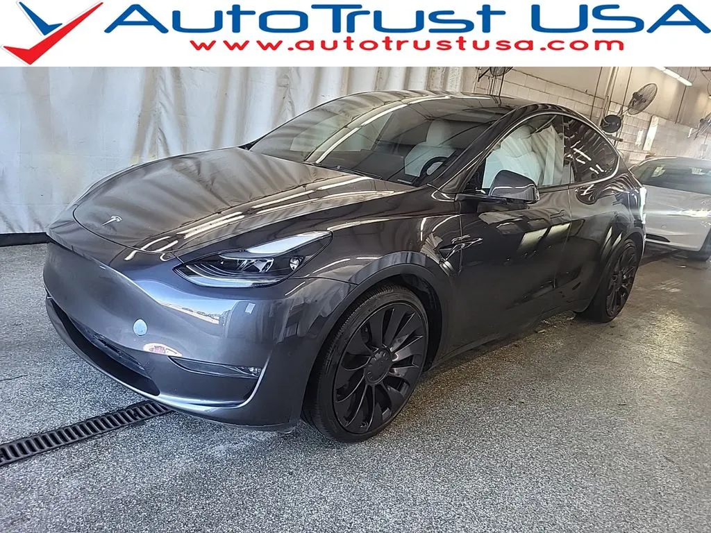 Gray 2025 Tesla Model Y Performance for sale in Miramar, FL
