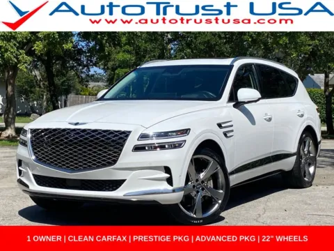 White 2023 Genesis GV80 2.5T for sale in Miramar, FL