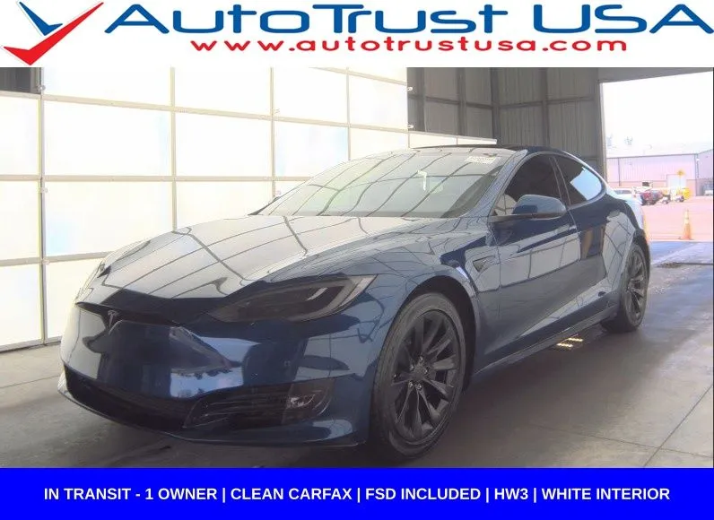 Blue 2018 Tesla Model S 75D for sale in Miramar, FL