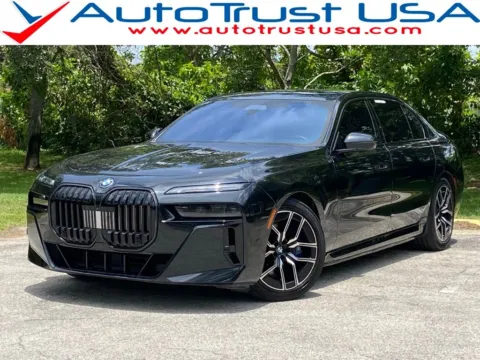 Black 2023 BMW i7 xDrive60 for sale in Miramar, FL