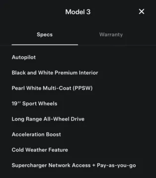 Another view of 2022 Tesla Model 3 Long Range for sale in Miramar, FL at Auto Trust USA