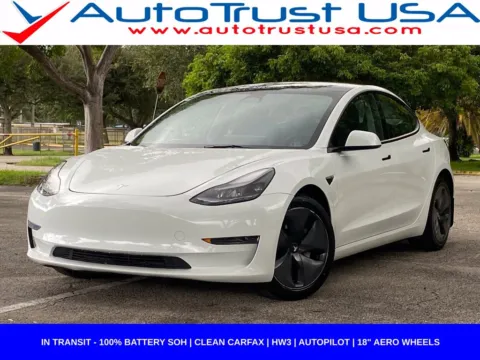 White 2023 Tesla Model 3 for sale in Miramar, FL